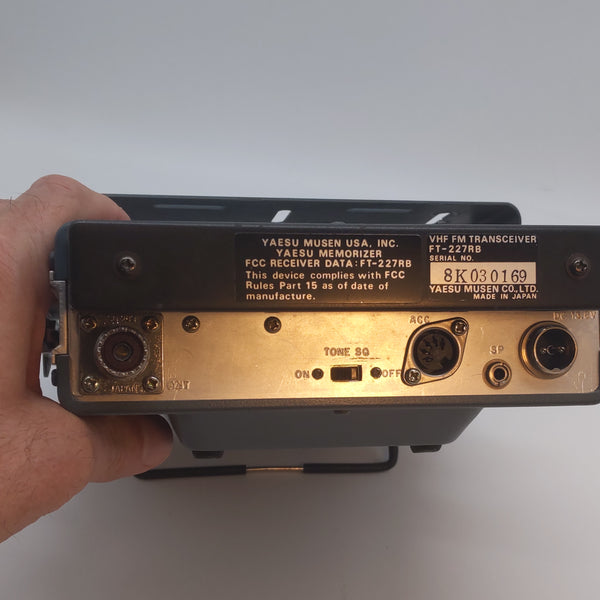 Yaesu FT-227RB 2 Meter Transceiver, SEE VIDEO