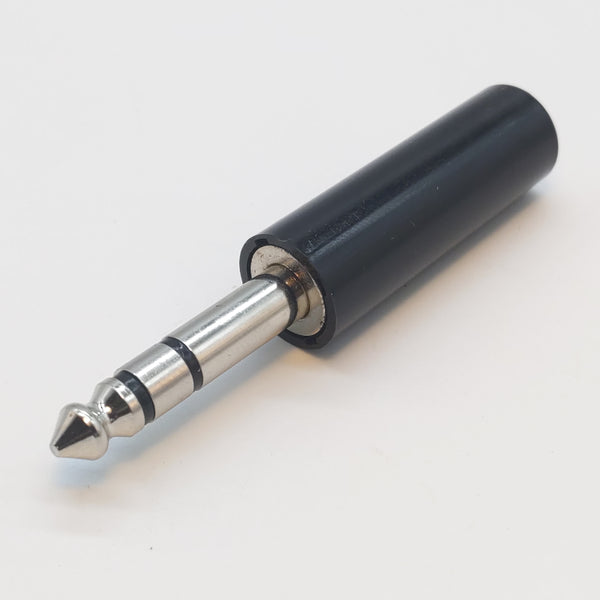 1/4" TRS Male Plug Cable End (Stereo), LOT OF 12