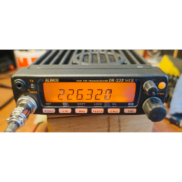 Alinco DR-235T MKIII Mobile VHF FM 220MHz Transceiver, Unused, VIDEO