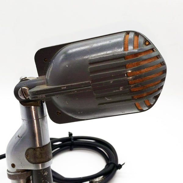 Shure 708A Stratoliner Microphone And Shure S-36 Stand (1940s)