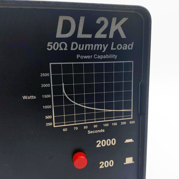 Palstar DL2K Legal Limit Dummy Load With Meter, See Video