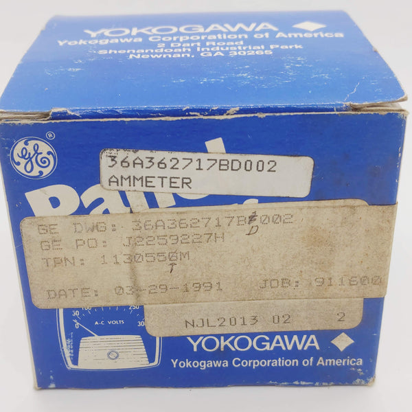 Yokogawa 20A Amp Meter New In Box