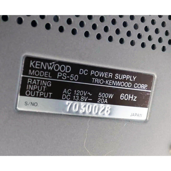 Kenwood PS-50 20A DC Power Supply, Works Good