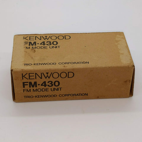 Kenwood FM-430 FM Mode Unit, New In Box With Paperwork