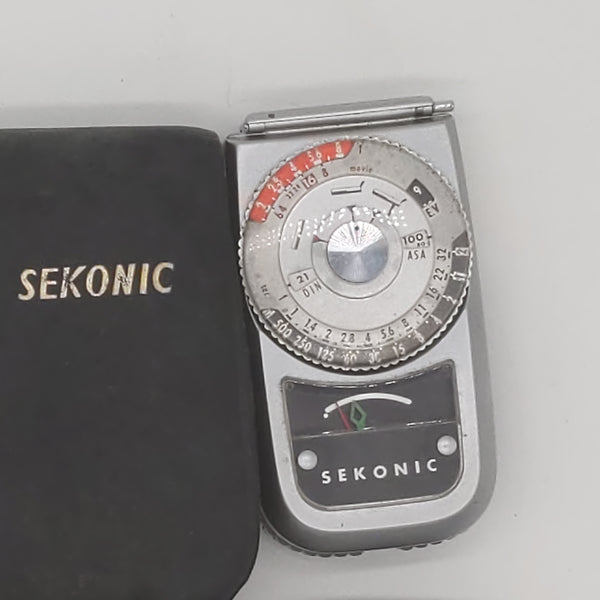 4 Vintage Light Meters, For Parts Or Repair