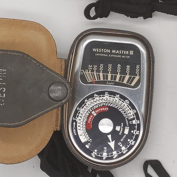 4 Vintage Light Meters, For Parts Or Repair