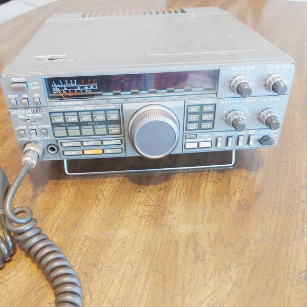 Kenwood TS-440S HF Transceiver, Mic, Works Great, SN 9050313, See Video