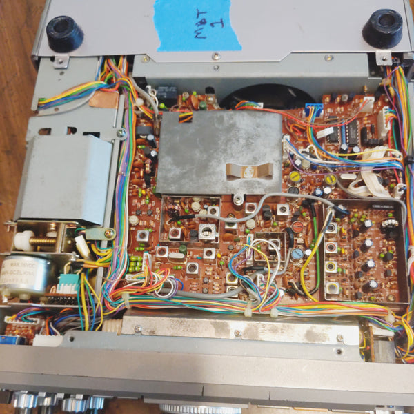 Kenwood TS-440S HF Transceiver, Mic, Works Great, SN 9050313, See Video