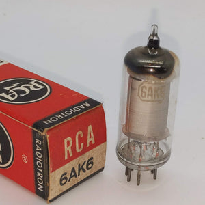 RCA 6AK6 Tube NOS, 1964, Tested Good On Hickok