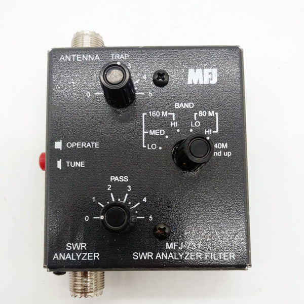 MFJ-731 SWR Analyzer Filter, Factory Display