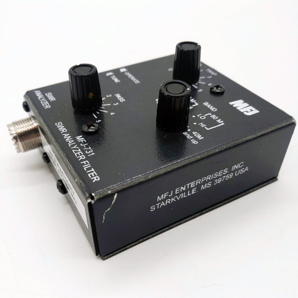 MFJ-731 SWR Analyzer Filter, Factory Display