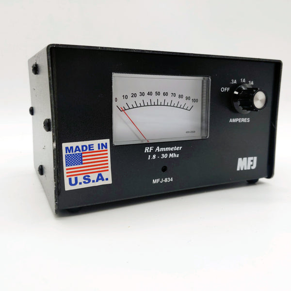 MFJ-834 RF Ammeter, 1.8 MHz to 30 MHz, Factory Display