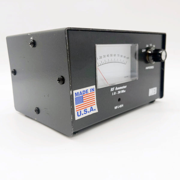MFJ-834 RF Ammeter, 1.8 MHz to 30 MHz, Factory Display