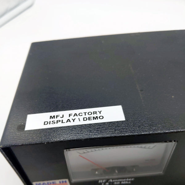 MFJ-834 RF Ammeter, 1.8 MHz to 30 MHz, Factory Display