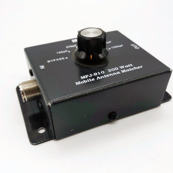 MFJ-910 200 Watt Mobile Antenna Matcher (Balun/Unbal), Factory Display