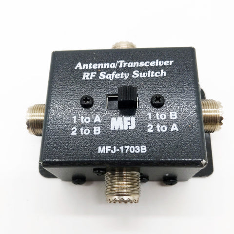 MFJ-1703B, SWITCH, ANT/XMTR CROSSOVER SWITCH, 1.8-54MHz