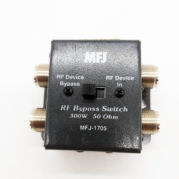 MFJ-1705, RF BYPASS SWITCH, DC-60 MHz, 300W