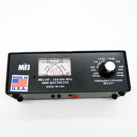 MFJ-864 1.8M-60 MHz,  SWR/Wattmeter