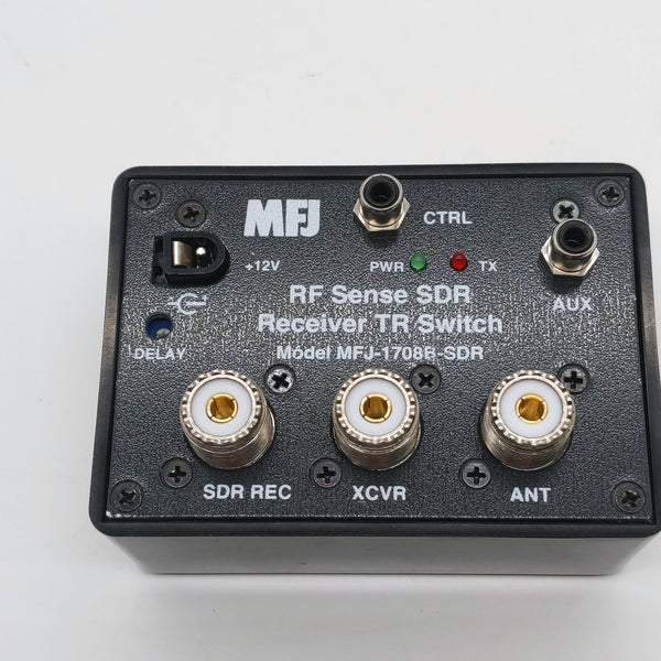 MFJ-1708B-SDR, SDR RF SENSING T/R SWITCH WITH SO-239