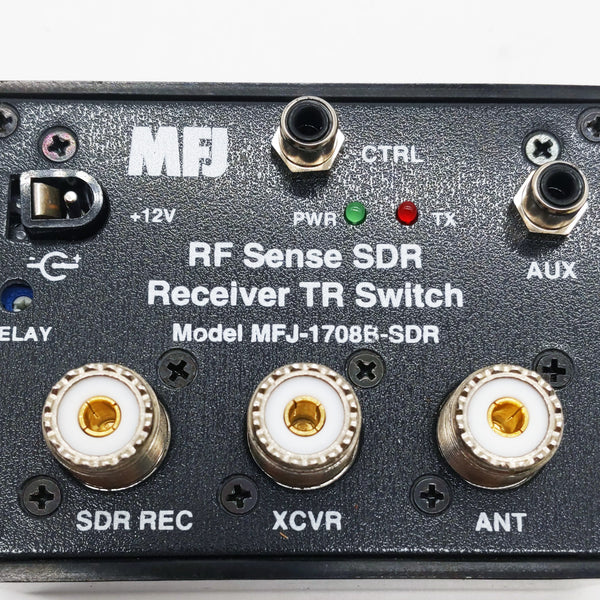 MFJ-1708B-SDR, SDR RF SENSING T/R SWITCH WITH SO-239