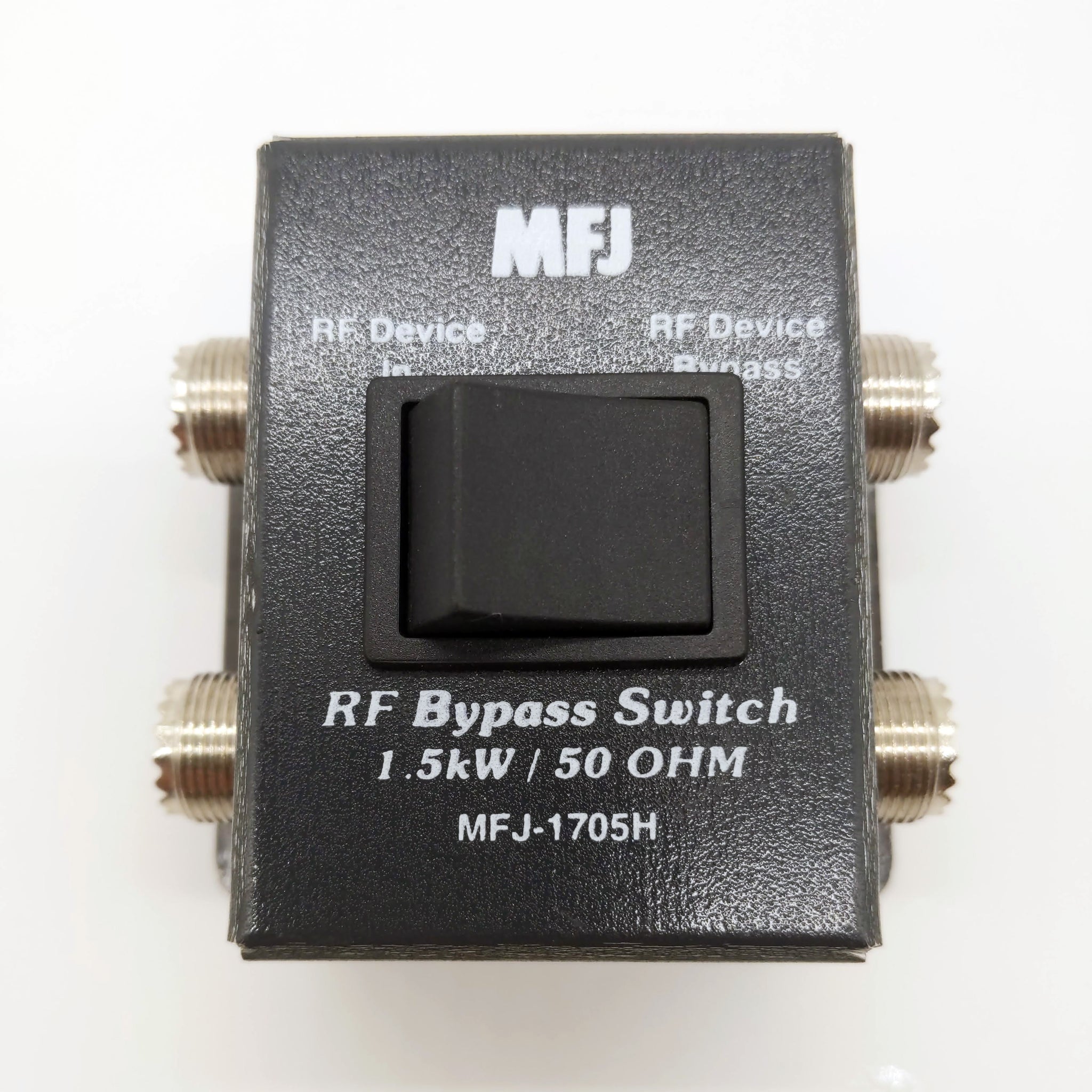 MFJ-1705H, RF BYPASS SWITCH, 1.5kW, DC-60MHz