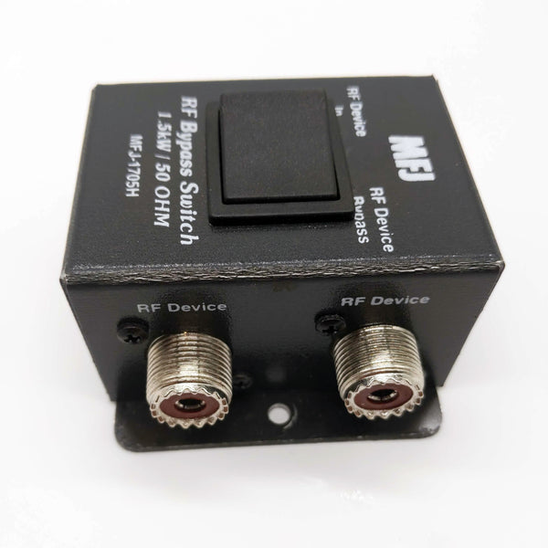 MFJ-1705H, RF BYPASS SWITCH, 1.5kW, DC-60MHz