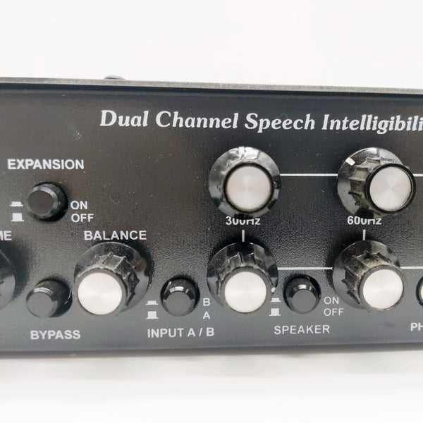MFJ-618 Speech Intelligibility Enhancer, Dual Channel, Factory Display