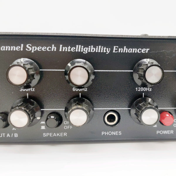 MFJ-618 Speech Intelligibility Enhancer, Dual Channel, Factory Display