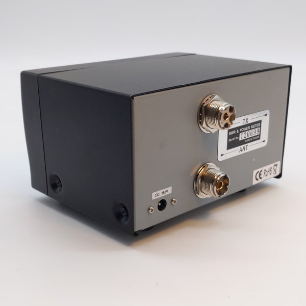 MFJ-880 Wattmeter/SWR Meter, 1.6 MHz to 60 MHz, See Video