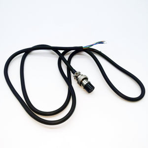 8 Pin Microphone Cable, 48" Long, Female Round Connector