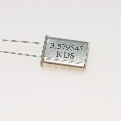 3.579545 MHz Crystal, KDS, HC-18 Body