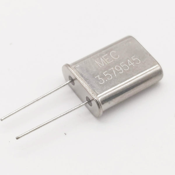 3.579545 MHz Crystal, MEC, HC-18 Body