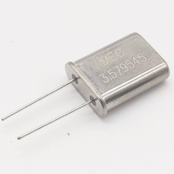 3.579545 MHz Crystal, MEC, HC-18 Body