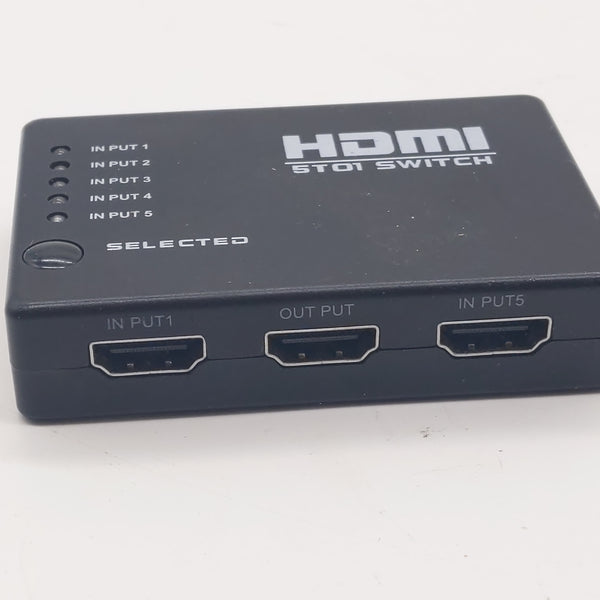 HDMI Switch ST01, 5 Inputs, 1 Output
