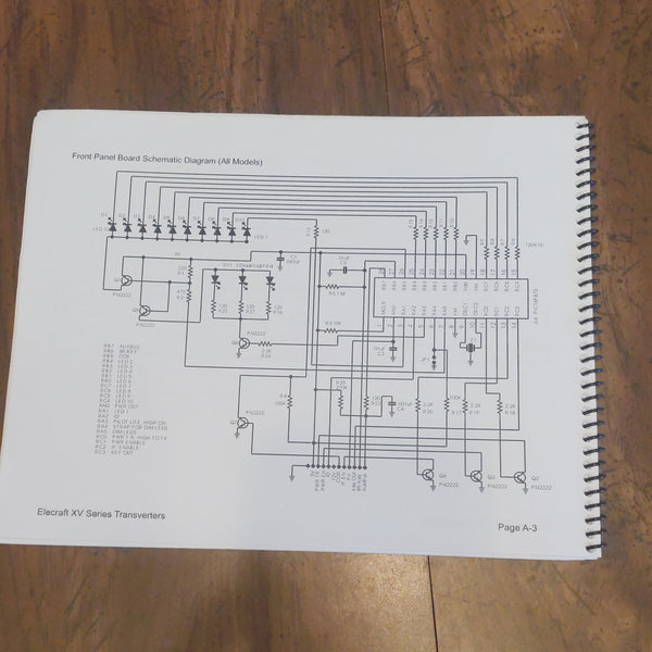 Elecraft Transverter Owner's Manual For XV50, XV144, XV222, XV432