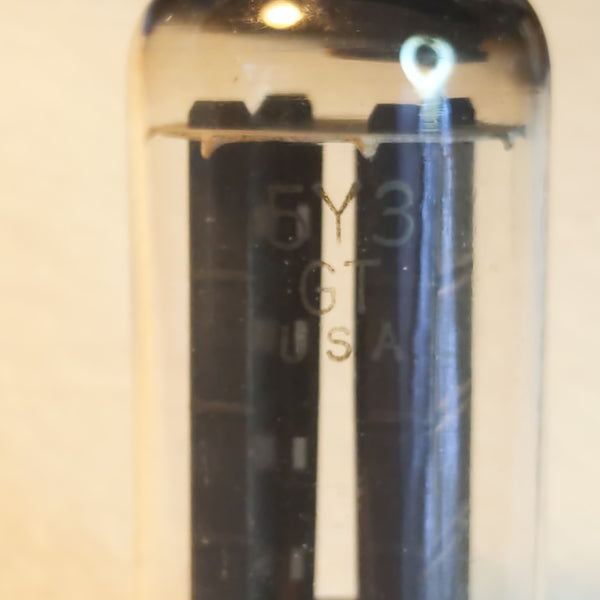 Sylvania 5Y3GT Tube, Strong, Hickok Tested