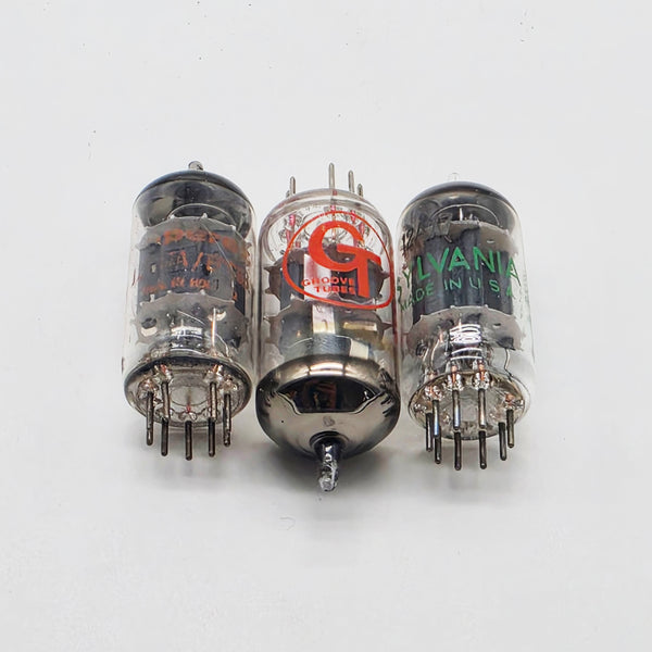 One 12AX7 Tube, Used, Hickok Tested Good, See Descriptions