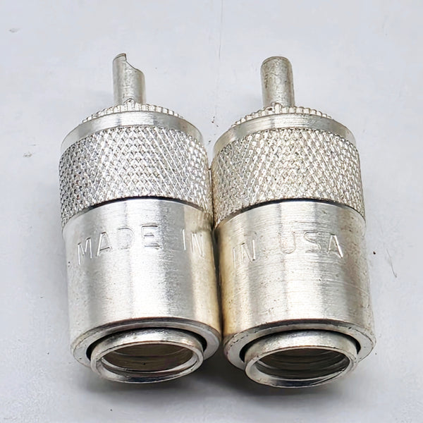 28 Count PL-259, USA Made, Silver Over Brass, Teflon Dialectric