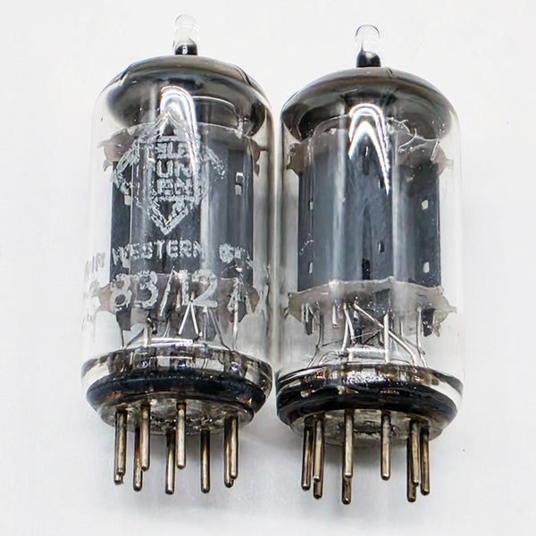 Telefunken 12AX7 Matched Pair, Western Germany, Hickok Tested