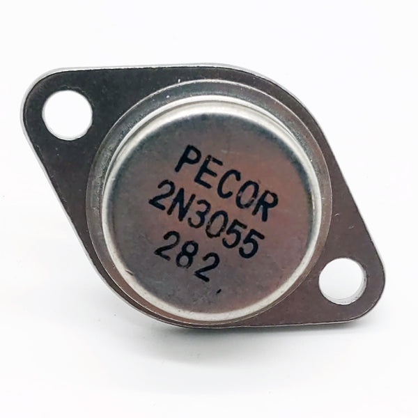 Pecor 2N3055 Transistor, New Old Stock, TO-3