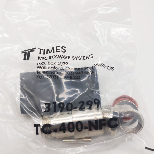 Times Microwave N Female Connector For LMR-400, TC-400-NFC