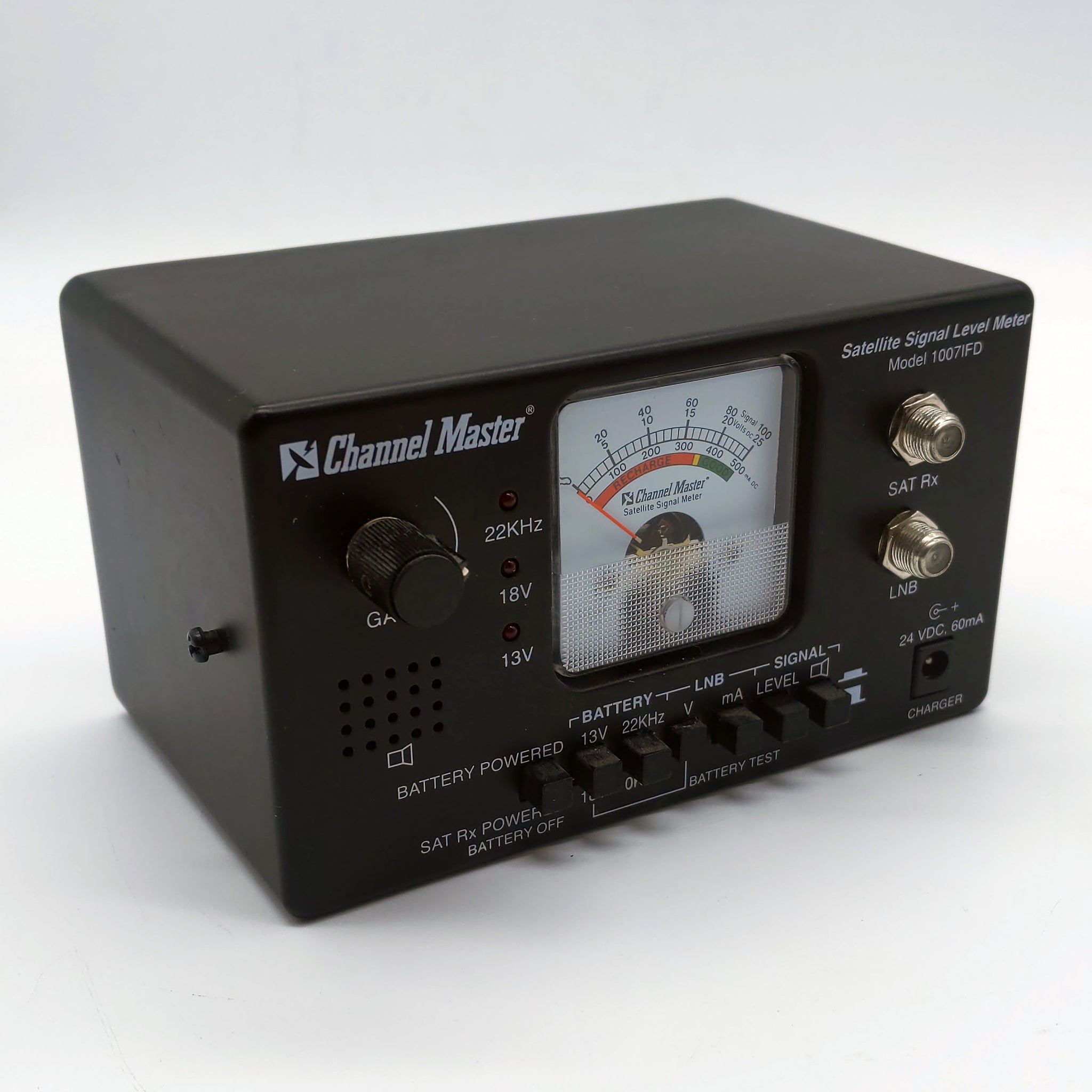 Channel Master Model 1007 IFD Satellite Signal Level Meter