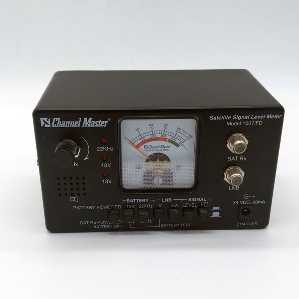 Channel Master Model 1007 IFD Satellite Signal Level Meter