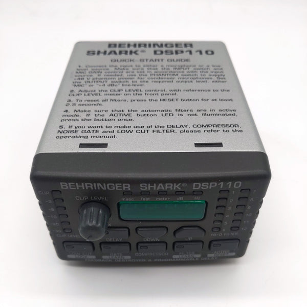 Behringer Shark DSP110 With Power Supply