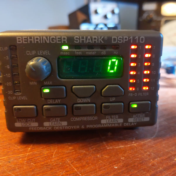 Behringer Shark DSP110 With Power Supply