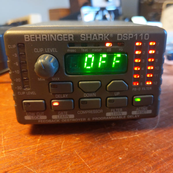 Behringer Shark DSP110 With Power Supply