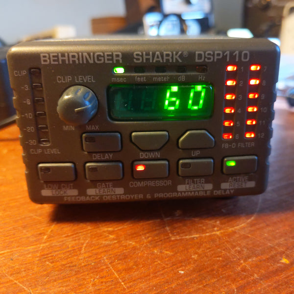 Behringer Shark DSP110 With Power Supply