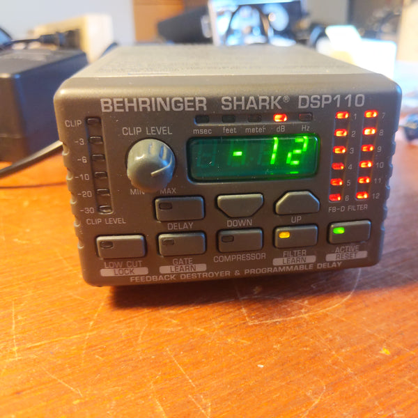 Behringer Shark DSP110 With Power Supply