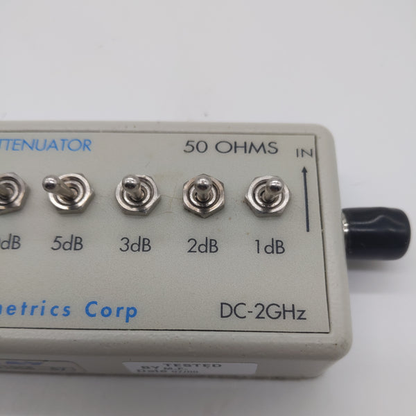 Kay Elemetrics Corp. 839 Attenuator 101 dB Steps, DC-2 GHz