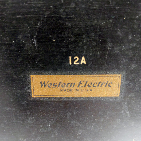 Western Electric 3C Sounder And 12A Box For Telegraph/Morse Code, Works